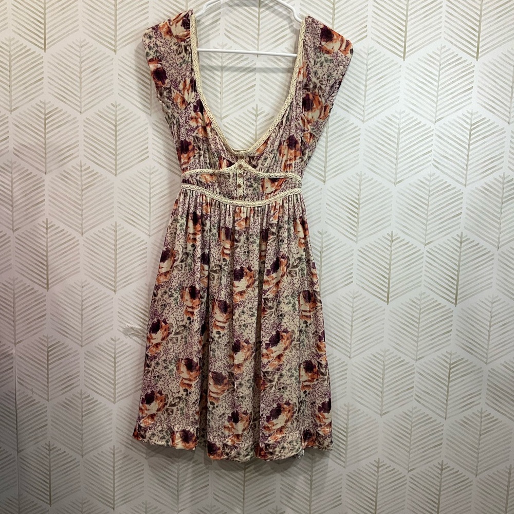 FP Movement by Free People Multicolor Backless Dress